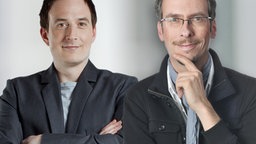 Horst Hoof und John Ment, Radio Hamburg, nominiert in der Kategorie "Beste Morgensendung" 2013 © Radio Hamburg 