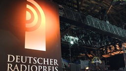 Das Banner des Deutschen Radiopreises © Deutscher Radiopreis/Andreas Schulz-Caspari Foto: Andreas Schulz-Caspari
