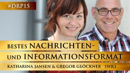 Katharina Jansen und Gregor Glöckner von SWR3 © SWR3 
