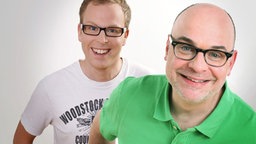 Henry Nowak und Steffen Lukas von RADIO PSR © Dirk Hanus / Radio PSR Foto: Dirk Hanus