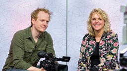 Markus Valley und Annekatrin Schnur (BR-KLASSIK), "U21-VERNETZT" © Tibor Unger Foto: Tibor Unger