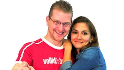 Hubert Werner und Kathrin Dorsch (Radio Galaxy), nominiert in der Kategorie "Beste Comedy" (Montage) © Radio Galaxy 