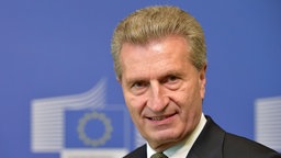 EU-Kommissar Günther Oettinger © EC - Audiovisual Service / Georges Boulougouris Foto: Georges Boulougouris
