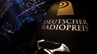 Logo zum Deutschen Radiopreis auf der Gala 2012 © Marco Maas 