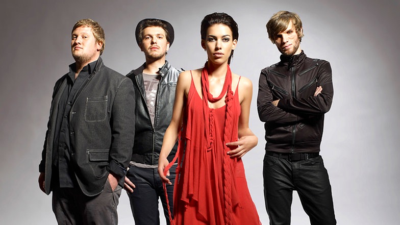 Die Band Frida Gold aus Hattingen mit Sängerin Alina Süggeler. © Warner Music Foto: Alexander Gnädiger