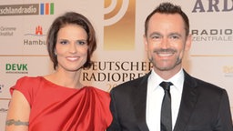 Sabine Beck (Spree Radio) und Thomas Mohr (NDR 2)  beim Radiopreis 2011. © NDR/Marco Maas Foto: Marco Maas