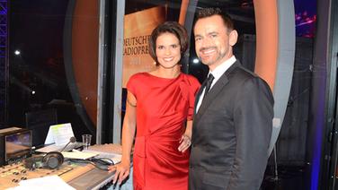 Sabine Beck und Thomas Mohr beim Deutschen Radiopreis am 8. September 2011 in Hamburg. © NDR/Marco Maas Foto: NDR/Marco Maas