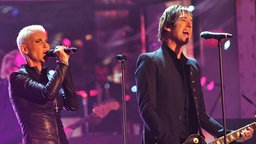 Roxette singen beim Deutschen Radiopreis am 8. September 2011 in Hamburg.  © Marco Maas/NDR Foto: Marco Maas/NDR