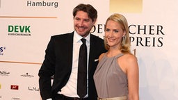 Judith Rakers mit Ehemann beim Radiopreis 2011. © NDR/Marco Maas Foto: Marco Maas