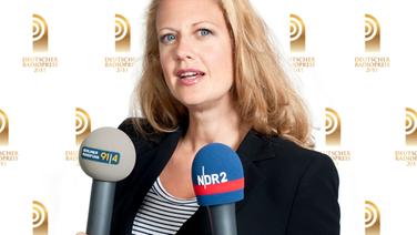 Barbara Schöneberger, Moderatorin der Gala zum Deutschen Radiopreis 2011 © NDR Foto: Anke Beims