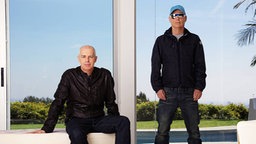 Neil Tennant (li.) und Chris Lowe von den Pet Shop Boys (2012) © Ann Suma Foto: Ann Suma