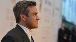 Radiopreis-Laudator Robbie Williams beim Radiopreis 2012 in Hamburg © Marco Maas