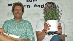 Martin Gottschild und Sebastian Mösch, FluxFM, nominiert in der Kategorie "Beste Comedy" 2013 © FluxFM 