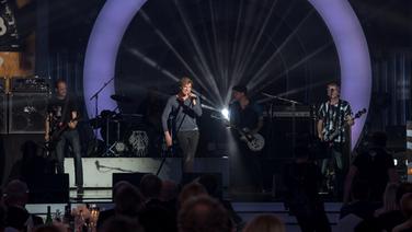 Die Toten Hosen auf der Bühne bei der Radiopreis-Gala 2013. © NDR Foto: Sebastian Gerhard