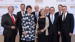 Der Beirat des Deutschen Radiopreises: Lutz Kuckuck, Dr. Jens Müffelmann, Dr. Frauke Gerlach, Joachim Knuth, Elke Schneiderbanger, Dr. Heinz-Dieter Sommer, Gert Zimmer, Dr. Carsten Brosda, Florian Ruckert © Deutscher Radiopreis/ Benjamin Hüllenkremer Foto: Benjamin Hüllenkremer