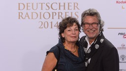 Christa Goetsch und Ehemann Karlheinz © Deutscher Radiopreis/ Benjamin Hüllenkremer Foto: Benjamin Hüllenkremer
