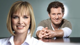 Sina Peschke und Andreas Kuhlage kommentieren die Gala aus Hamburg live im Radio. © LandesWelle Thüringen & N-JOY (Montage) Foto: LandesWelle Thüringen & N-JOY (Montage)