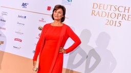 Sandra Maischberger beim Radiopreis. © NDR Foto: Benjamin Hüllenkremer