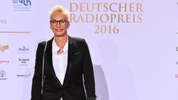 Bärbel Schäfer beim Deutschen Radiopreis 2016.  Foto: Philipp Szyza