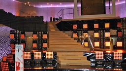 Die Showtreppe für die Radiopreis-Gala im großen Saal der Elbphilharmonie © NDR / Janine Kühl Foto: Janine Kühl