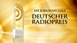 Trophäe für die Gewinner des Deutschen Radiopreises 2019 © Deutscher Radiopreis 