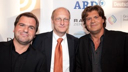 Andreas Altenburg, Joachim Knuth und Harald Wehmeier (v.li.) © NDR/Sebastian Gerhard Foto: Sebastian Gerhard