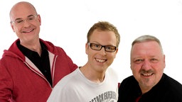 Steffen Lukas, Henry Nowak und Maximilian Reeg von Radio PSR © Radio PSR 