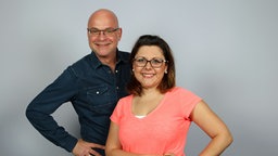 Steffen Lukas und Claudia Switala von RADIO PSR © RADIO PRS 