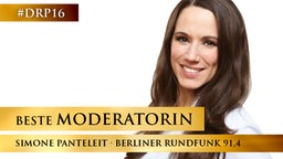 Simone Panteleit vom Berliner Rundfunk 91,4. © Berliner Rundfunk 91,4 