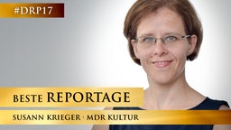Susann Krieger von MDR KULTUR Susann Krieger von MDR KULTUR © MDR KULTUR / Frank Korte Foto: Frank Korte