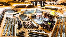 Der große Saal der Elbphilharmonie in Hamburg Der große Saal der Elbphilharmonie in Hamburg © Deutscher Radiopreis Foto: Philipp Szyza