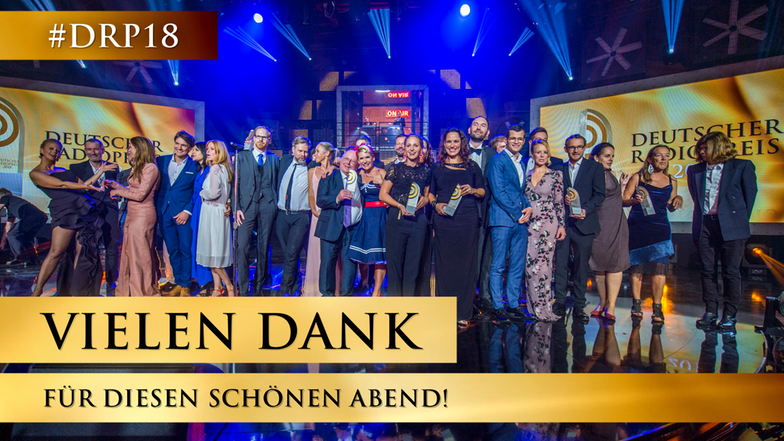 Das Finale der Radiopreis-Gala 2018 Das Finale der Radiopreis-Gala 2018 © Deutscher Radiopreis / Benjamin Hüllenkremer Foto: Benjamin Hüllencremer