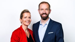 Yvonne Fricke und Christian Haffmann von 105‘5 Spreeradio © 105‘5 Spreeradio 