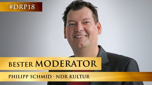 Philipp Schmid von NDR Kultur Philipp Schmid von NDR Kultur © Norddeutscher Rundfunk