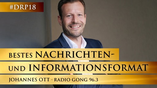 Johannes Ott von Radio Gong 96.3 Johannes Ott von Radio Gong 96.3 © Radio Gong 96.3