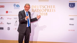 NDR Intendant Lutz Marmor beim Deutschen Radiopreis 2018. © Deutscher Radiopreis / Benjamin Hüllenkremer Foto: Benjamin Hüllencremer