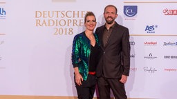 Die Nominierten Yvonne Fricke und Christian Haffmann beim Deutschen Radiopreis 2018. © Deutscher Radiopreis / Benjamin Hüllenkremer Foto: Benjamin Hüllencremer