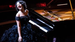 Pianistin Khatia Buniatishvili beim Deutschen Radiopreis 2019. © Deutscher Radiopreis / Philipp Szyza Foto:  Philipp Szyza