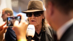 Sänger Udo Lindenberg im Interview beim Deutschen Radiopreis 2019. © Deutscher Radiopreis / Benjamin Hüllenkremer Foto: Benjamin Hüllenkremer