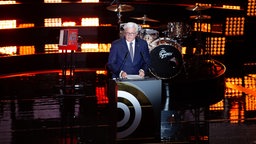 Bundespräsident Frank-Walter Steinmeier hält eine Rede beim Deutschen Radiopreis 2019. © Deutscher Radiopreis / Philipp Szyza Foto: Philipp Szyza