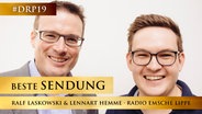 Ralf Laskowski und Lennart Hemme von Radio Emscher Lippe © Radio Emscher Lippe 