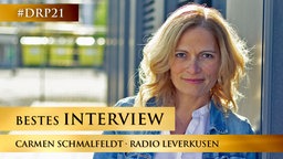 Carmen Schmalfeldt von Radio Leverkusen © Radio Leverkusen / Ralf Milde Foto: Ralf Milde