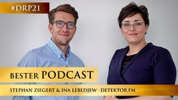 Stephan Ziegert und Ina Lebedjew von detektor.fm © detektor.fm 