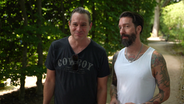 Sascha Vollmer und Alec Völkel von The BossHoss (Screenshot) © Deutscher Radiopreis 