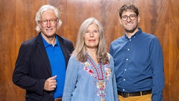 Roland Spiegel, Beate Sampson und Ulrich Habersetzer von BR-KLASSIK © BR / Markus Konvalin Foto: Markus Konvalin