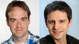 Fabian Raphael und Volker Hanebeck, WDR 2, nominiert in der Kategorie "Beste Höreraktion". Fabian Raphael und Volker Hanebeck, WDR 2, nominiert in der Kategorie "Beste Höreraktion". © WDR/Annika Fußwinkel