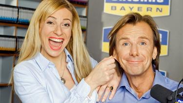 Wolfgang Leikermoser und Indra Willer-Gerdes, Antenne Bayern © Antenne Bayern 