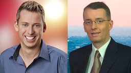 André Schünke (li.) und Carsten Schmiester, NDR 2, nominiert in der Kategorie "Bestes Nachrichtenformat" André Schünke (li.) und Carsten Schmiester, NDR 2, nominiert in der Kategorie "Bestes Nachrichtenformat" © NDR 2/Klaus Westermann, 2004 Robert Visser