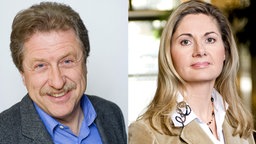 Max Stocker und Andrea Kister, Bayern 5, nominiert in der Kategorie "Bestes Nachrichtenformat" Max Stocker und Andrea Kister, Bayern 5, nominiert in der Kategorie "Bestes Nachrichtenformat" © Bayerischer Rundfunk / Ralf Wilschewski