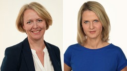 Katja Schleßelmann und Kathrin Schmid © NDR Foto: Marco Peter, Jenny von Gagern